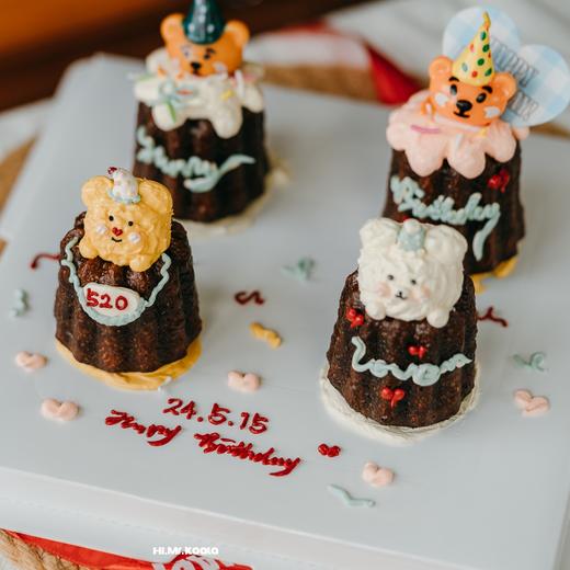 天使铜铃·可露丽Cannelés小蛋糕（4个/组）【需提前24小时预定】 | 烤爱 商品图1