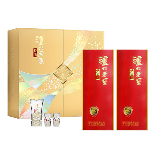 【酒厂直营】泸州老窖特曲酒纪念版星光璀璨礼盒 52%vol 500ml*2 泸州老窖官方旗舰店 商品图0