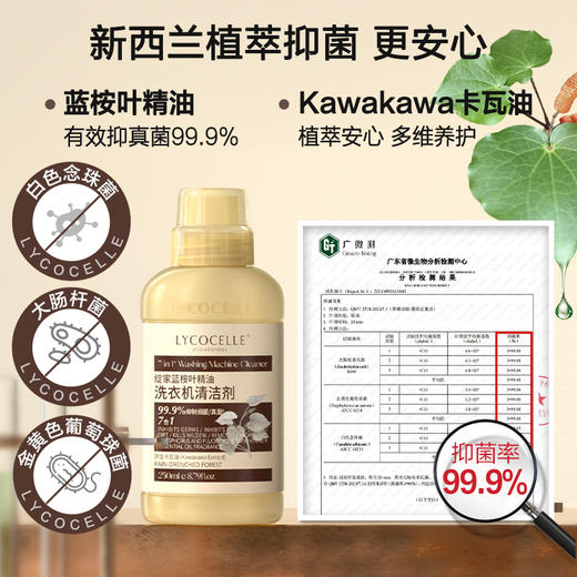 绽家6.18大促！【绽家洗衣机清洗剂250ml】 免泡免加热水【40分钟】深度去污杀菌去异味！除菌99.9%，根源除霉斑99.9%新家  0609 商品图2