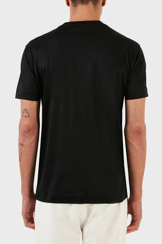 【特惠秒】EMPORIO ARMANI 安普里奥·阿玛尼 男士立体绒面logo百搭休闲短袖T恤 11180 商品图8
