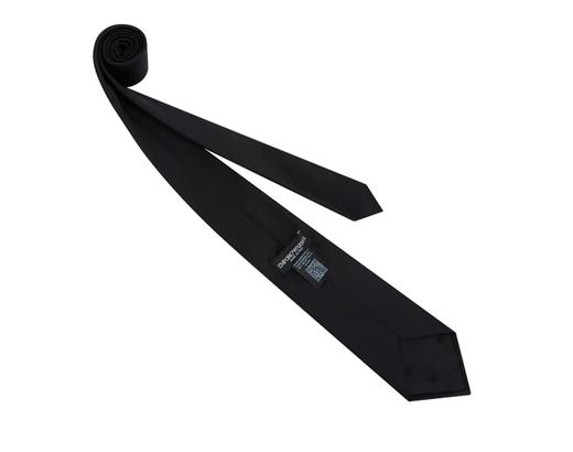 ARMANI 阿玛尼 男士Logo徽标印花桑蚕丝休闲商务领带礼盒礼袋款 520礼物 黑色 340075 CC197 00020 商品图1