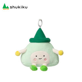 shukiku 趣味小树精灵 毛绒挂饰 绿色