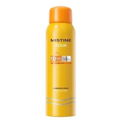 【保税区包邮直发】泰国 mistine小黄瓶防晒喷雾spf50++ 100g 商品图0