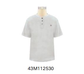 4F 【Jaket爵克男装】微廓棒球领 T 恤 商品图0