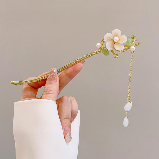 【新中式❗️古风流苏发簪】多种款式可选  气质步摇 盘发发钗汉服簪子头饰 学生 平价女生生日礼物必备 Y新年礼盒年货礼盒 商品图4