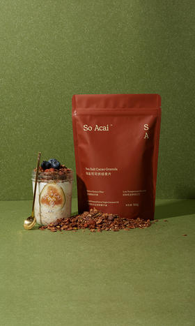 4海盐可可烘焙麦片 Sea Salt Cacao Granola