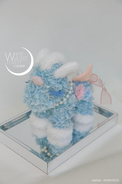 永生花新品发光独角兽 商品图3