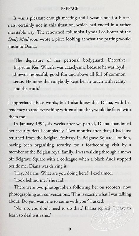 【中商原版】戴安娜 纪念王妃 她去世二十五年后对她生活的反思 Diana Remembering the Princess 英文原版 Ken Wharfe 商品图8