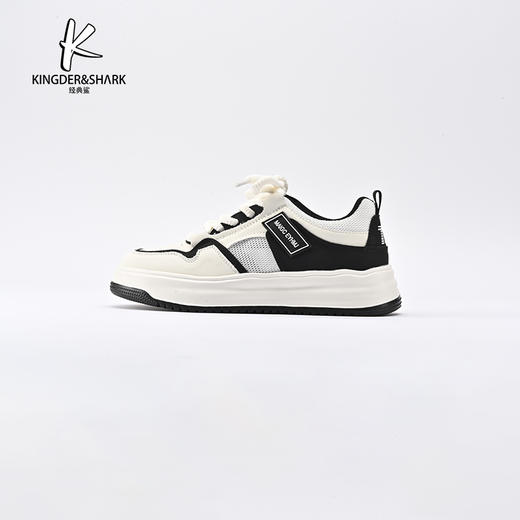 经典鲨2024年夏季新款时尚韩版男士平底透气休闲鞋KW222-D26101 商品图4