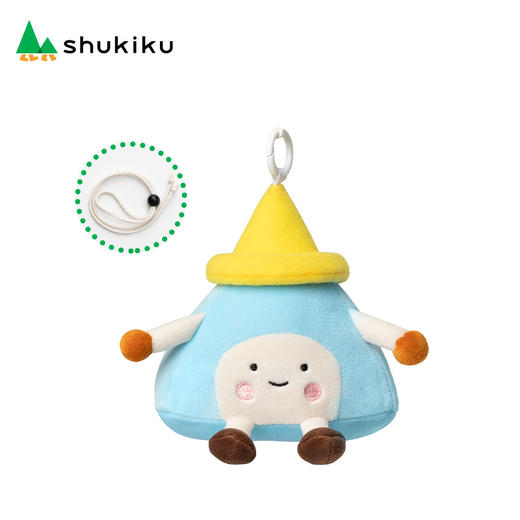 shukiku 趣味小树精灵 毛绒挂饰 蓝色 商品图1
