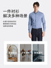 callisto蓝色粘纤混纺长袖衬衫 STSTL022C 商品缩略图4