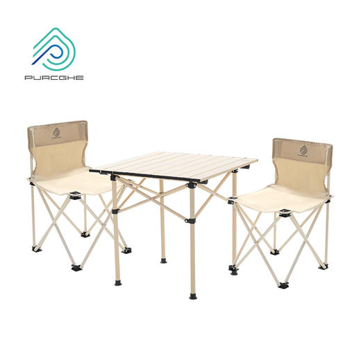 普瑞哥   折叠桌椅组合三件套   PU-HZY03-01 商品图1