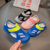 【集经典时尚于一身，任何百变造型都能搞定！】2024新款夏季童鞋 凉鞋包头沙滩鞋 男女童魔术贴 宝宝鞋学步鞋-QQ 商品缩略图1