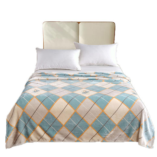 【紫韵家纺】简约生活休闲盖毯180*200 商品图5