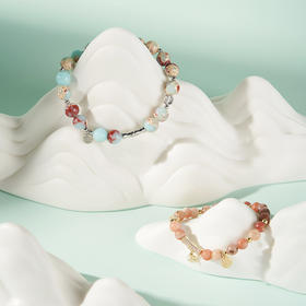 大英博物馆 东方梦境系列 有你竹够蓝色 粉色 手链 送朋友 节庆 礼物