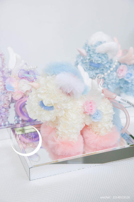 永生花新品发光独角兽 商品图8