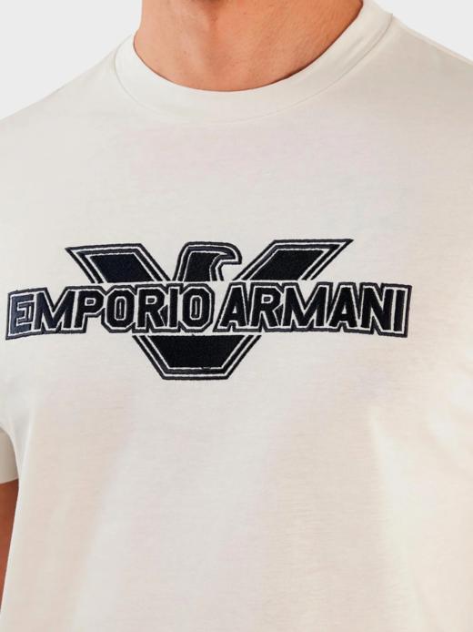 【特惠秒】EMPORIO ARMANI 安普里奥·阿玛尼 男士无褶针绣logo百搭舒适全棉短袖 11182 商品图10