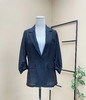 黑色暗纹极简收腰西服 商品缩略图6