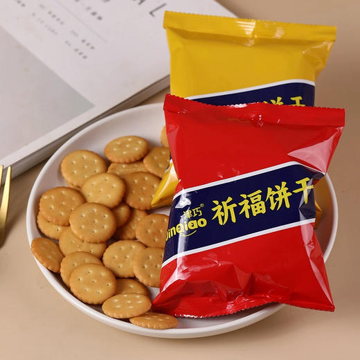津巧祈福饼干鲜奶味168g 商品图1