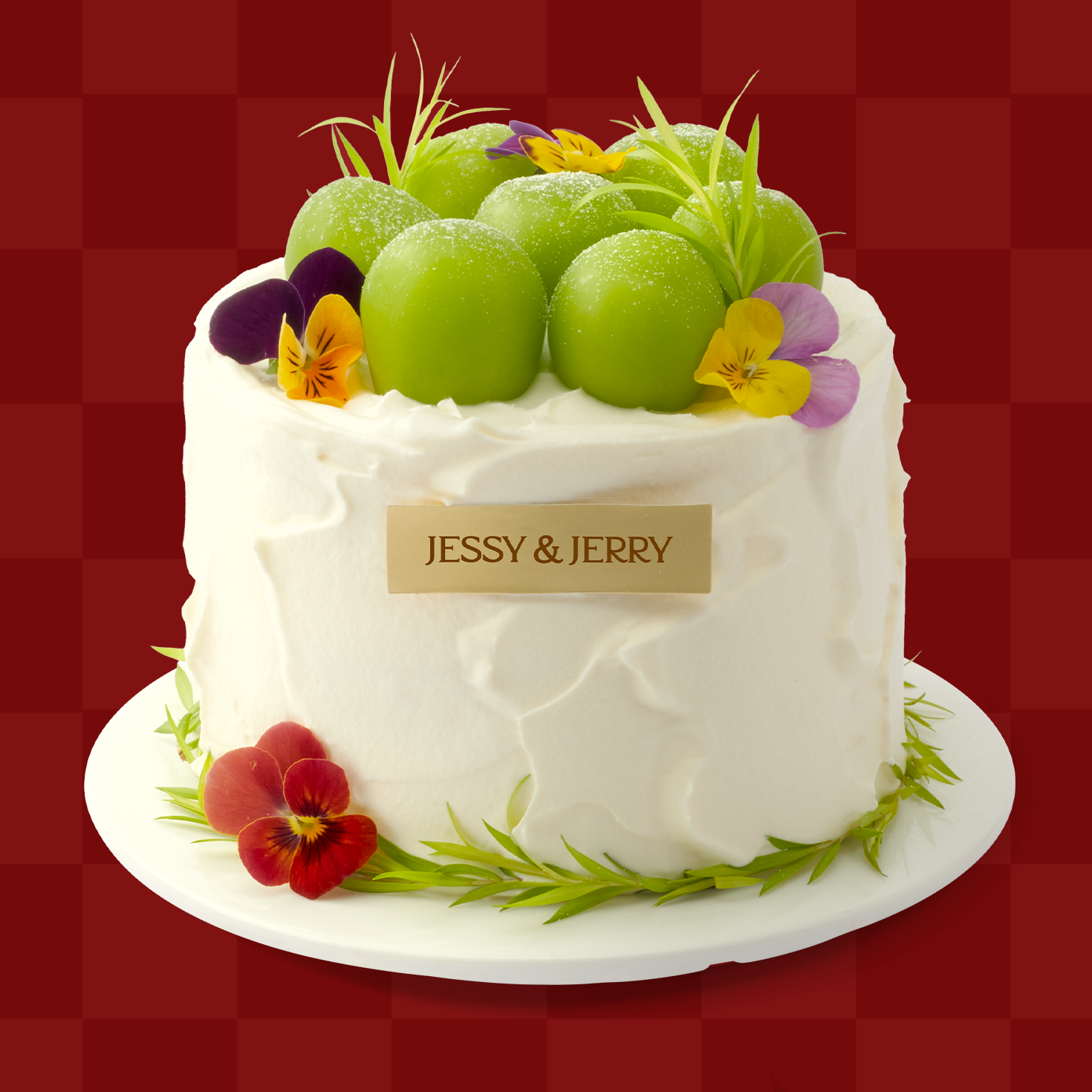 ⚜️玫荔晴王丝绒蛋糕