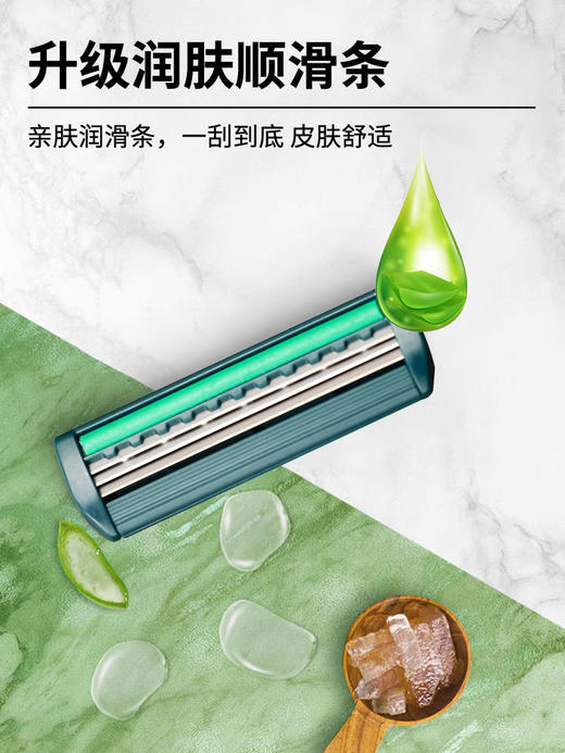 旅行便携一次性剃须刀三层独立包装酒店宾馆新款手动刮胡刀旅游 商品图1
