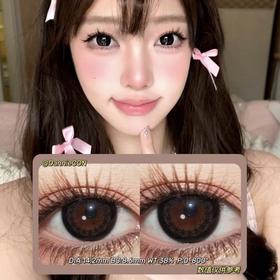 Ohcon半年抛·蕾丝黑·14.2mm 0-800度(无525/575)·(建议佩戴3-4个月左右更换)