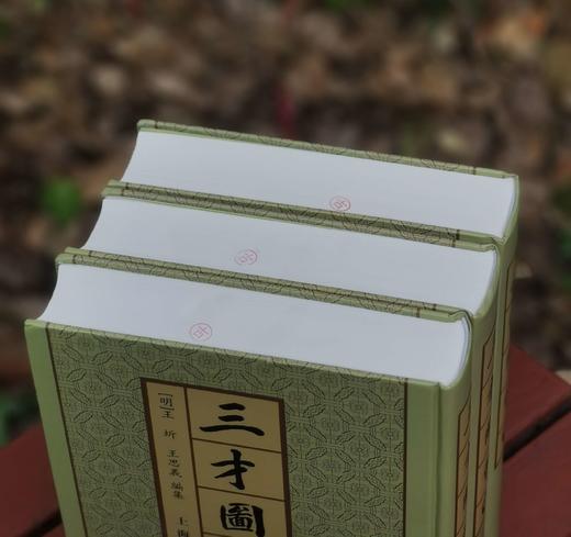 《三才图会》，精装，16开，全三册，明  王圻等编，上海古籍出版社，定价498，售价224元，品相9成左右。 商品图1