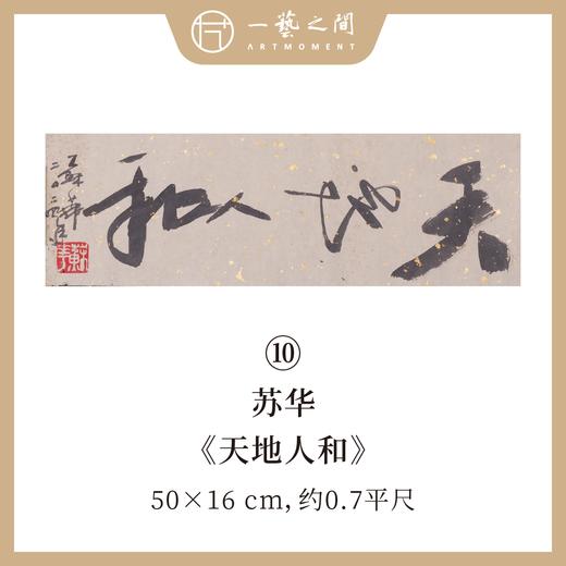 （二）苏华书法原作 每张尺寸50x16cm横幅 《秋水绝尘》《大江东去》四字吉语禅意好内容等 手写手书纸本宣纸 现成作品精选呈现 雅致值得收藏 【限量特供 现货包邮】 商品图3