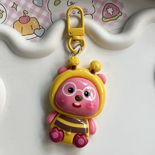 <有书独家>【甜美可爱！Loopy立体钥匙扣】甜美少女闺蜜情侣，可爱萌物海鲤立体变装钥匙扣，学生书包挂件配饰挂饰Y 商品图7