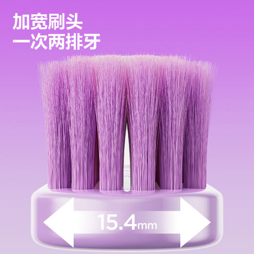 参半宽头三重软毛牙刷单支装 商品图3
