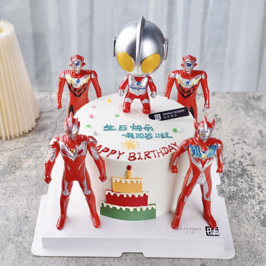 【超人】-新鲜芒果与百利脆脆片夹心，有进口动物淡奶油和混合乳脂奶油可选、数字可以改的，需要更改可备注 商品图1