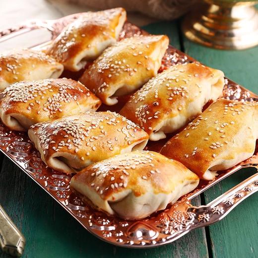 【顺丰包邮，新疆直发新疆烤包子】现做现发萨木萨特色美食酥皮牛羊肉烤包子，皮薄肉厚香酥可口好吃不腻，65g馕坑烤包子营养美味回味无穷早餐午餐方便QQ 商品图4