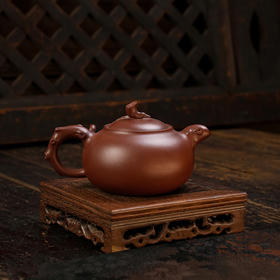 郭琴 全手工满园春色壶 宜兴原矿茶壶紫砂壶功夫茶泡茶壶紫砂茶具仿古