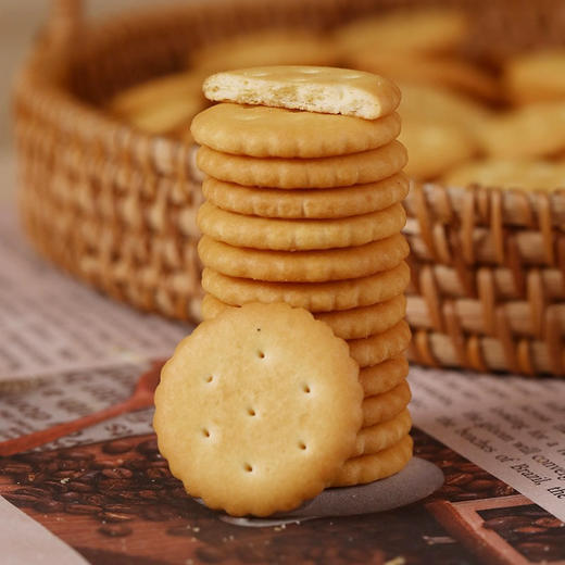 津巧祈福饼干鲜奶味168g 商品图3
