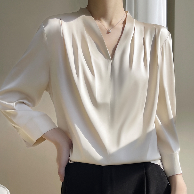 QIUBAN秋板醋酸衬衫/半身裙（自营）| 丝滑绸缎面料、打造高质感穿搭