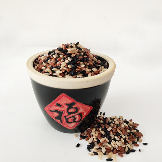 【膳食好粗粮三色糙米】五谷杂粮组合 黑米红米农家粗粮 商品图1