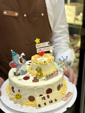 杰瑞鼠主题 翻糖定制