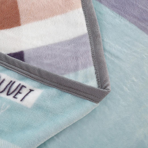 【紫韵家纺】织梦暖绒盖毯180*200 商品图3