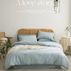 【A类纯色简约三四件套】100%纯棉 水洗棉全棉床单色织 多种颜色 自然理念 商品缩略图12