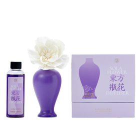 节气盒子东方香系列-山茶雪裹扩香套组（瓷瓶）