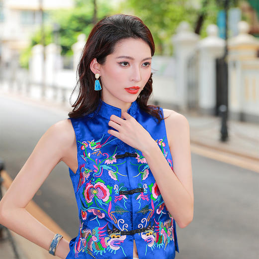 龙腾凤舞马甲 | 杨丽萍老师经典款 |现货加急发 商品图6