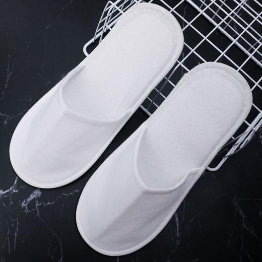 100双五星级宾馆酒店一次性拖鞋防滑加厚待客旅行美容院批发定制 商品图4