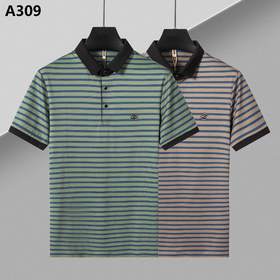 男反领短T309