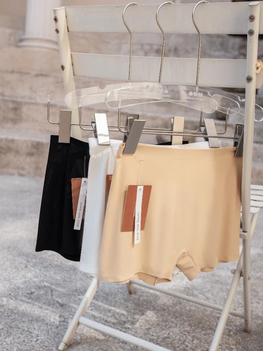 觉袈冰丝无痕安全裤防走光内裤女二合一透气中腰打底平角裤不卷边 商品图6