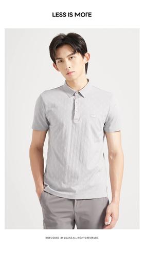 4F 【利郎】Lessismore 品质商务高阶短T 时尚POLO