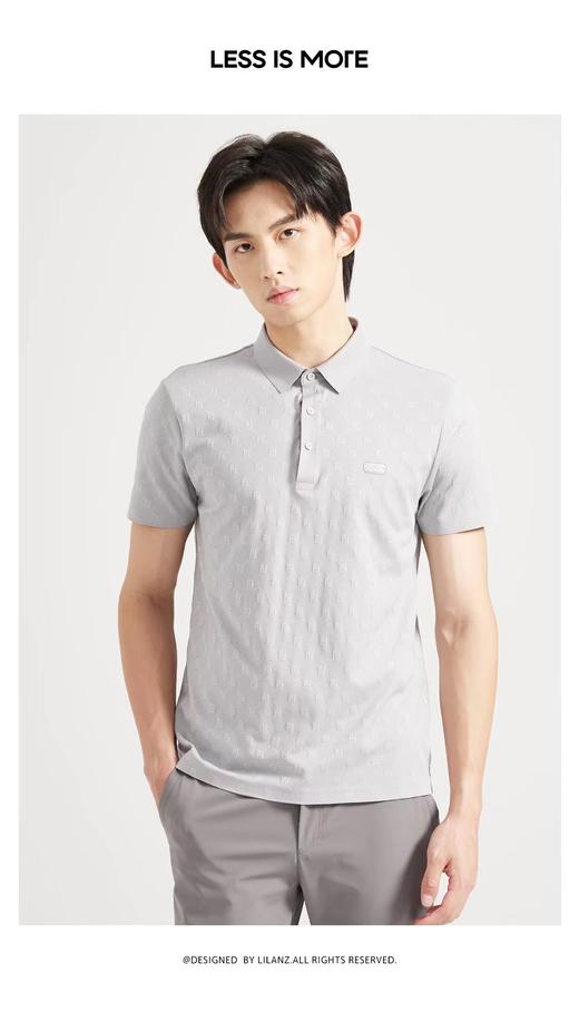 4F 【利郎】Lessismore 品质商务高阶短T 时尚POLO 商品图0