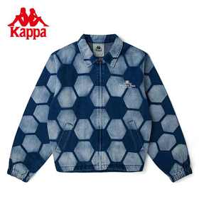 卡帕运动时装系列茄克秋女梭织外套满印休闲开衫长袖K0B62JJ60G