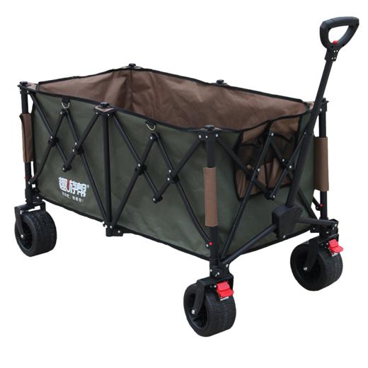 趣游帮  聚拢款坦克轮折叠推车   YB60 商品图7