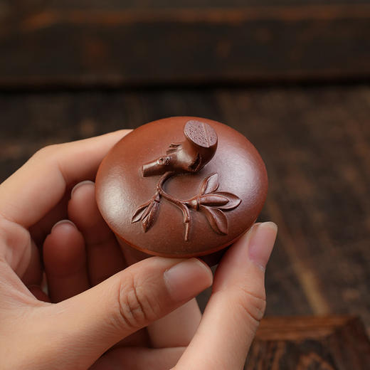 郭琴 全手工满园春色壶 宜兴原矿茶壶紫砂壶功夫茶泡茶壶紫砂茶具仿古 商品图5