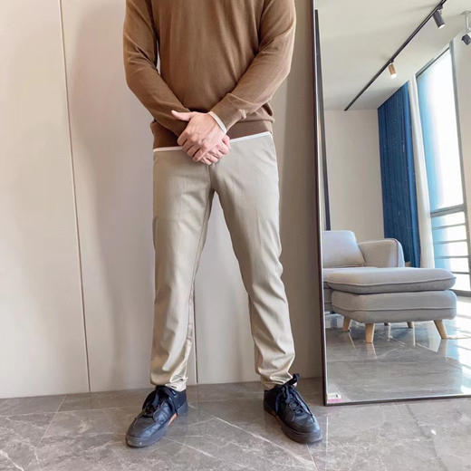 25特价 2405311    男士薄款蚕丝 休闲西裤 商品图3